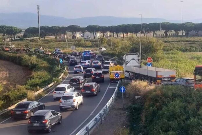 protesta agricoltori Lamezia Terme